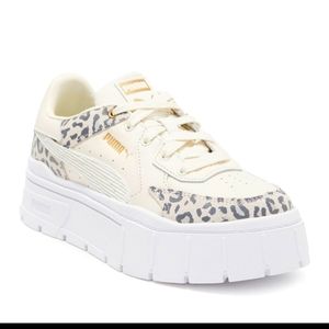 Puma Platform Sneakers Leopard Print